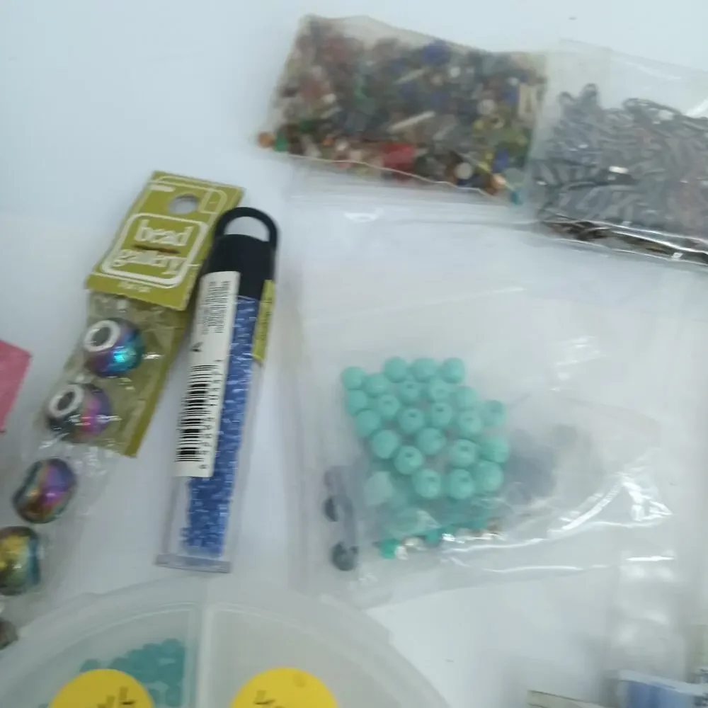 2.45 Lb Huge Lot Seed Beads Great Colors 11/0 Open Duos Czechtubes Strands Mixed